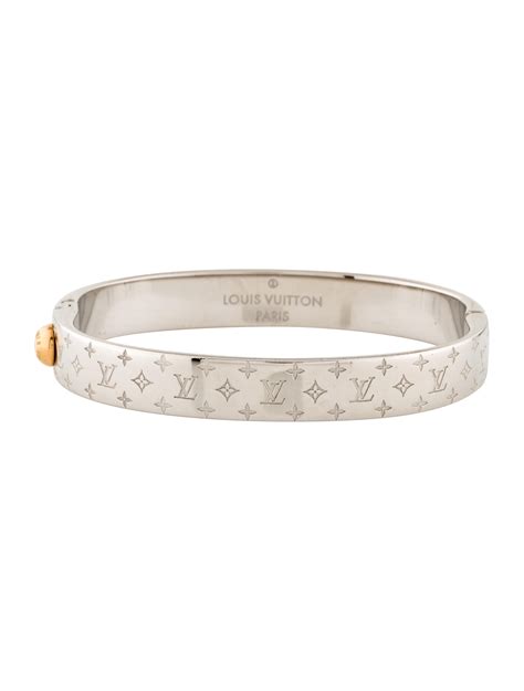 lv bracelet cuff|louis vuitton nanogram cuff bracelet.